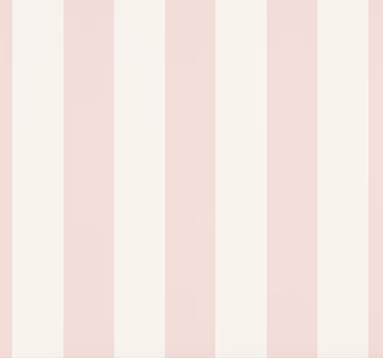 Behang hoofd slaapkamer zachte blush streep - TenStickers