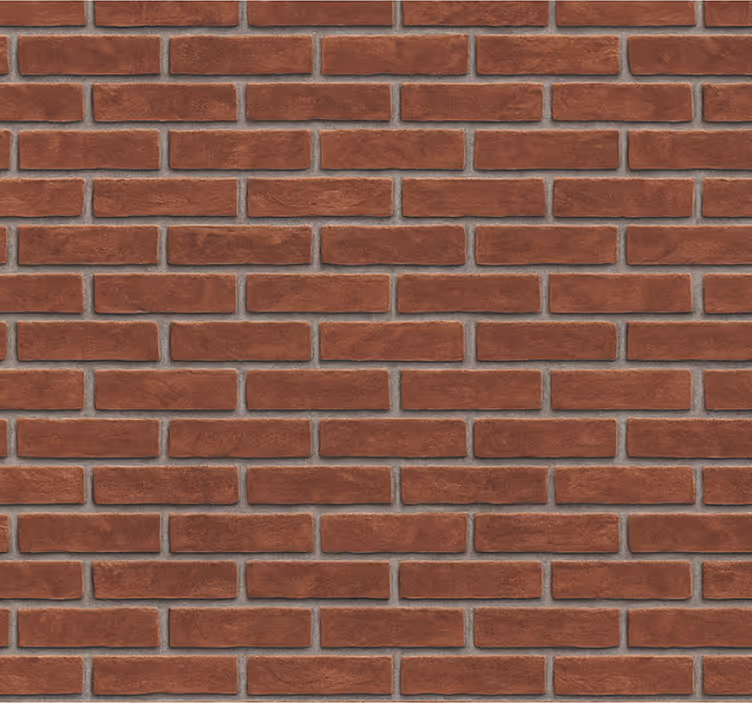 Woonkamer behang met bakstenen muurtextuur - TenStickers