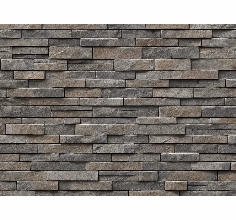 Behang stenen natuurlijk aarde ledge stone - TenStickers