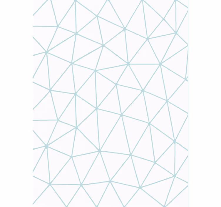 Woonkamer behang abstract driehoek ontwerp - TenStickers