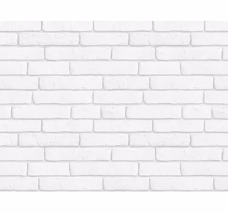 Woonkamer behang wit stenen effect - TenStickers