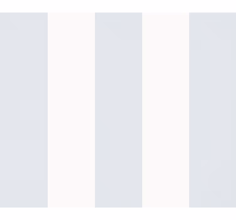 Behang kinderkamer babyblauw met witte strepen - TenStickers