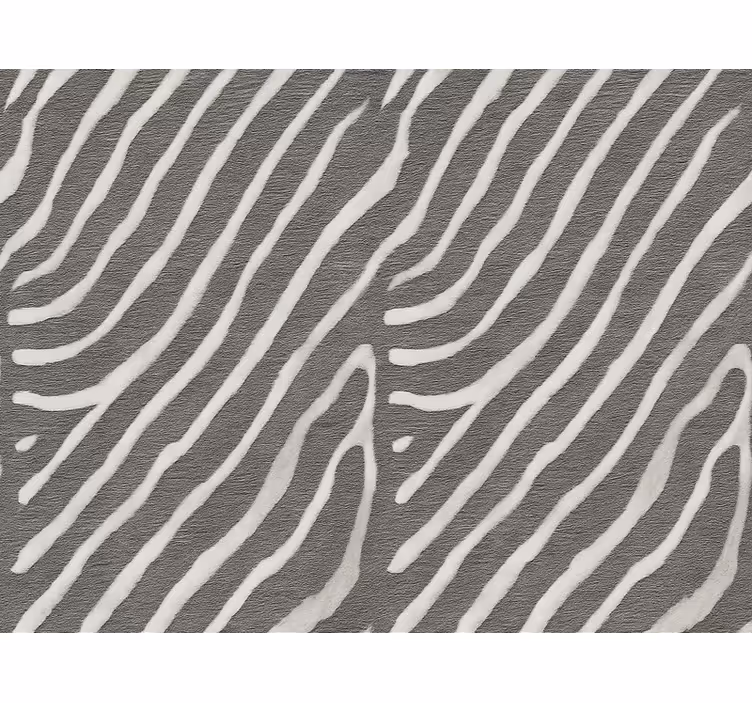 Woonkamer behang zebra dierenprint - TenStickers