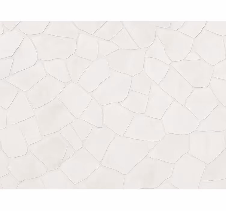 Woonkamer behang white stone washed wall - TenStickers