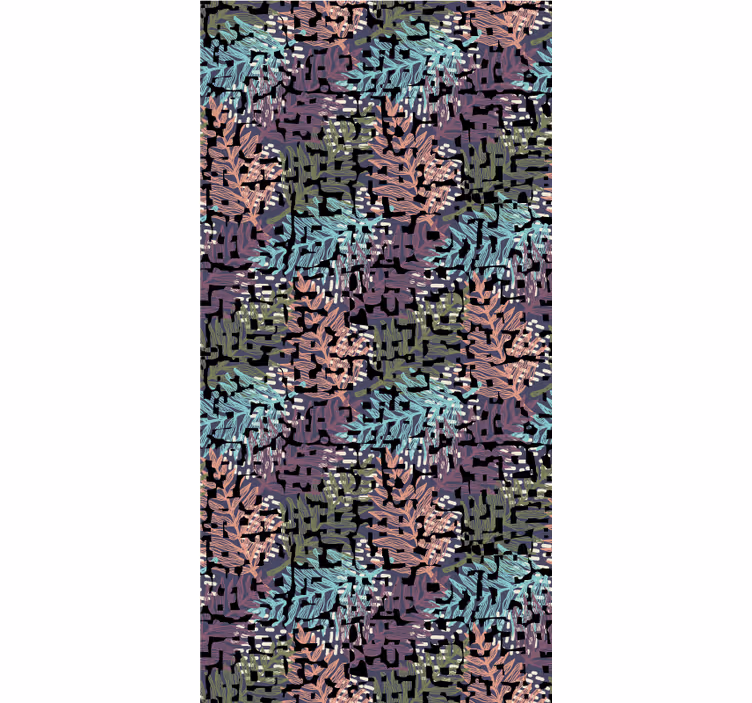 Behang bloemsierkunst kleurrijke originele bloemen - TenStickers