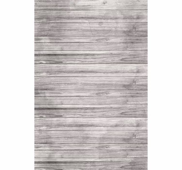 Behang hoofd slaapkamer grijze planken - TenStickers