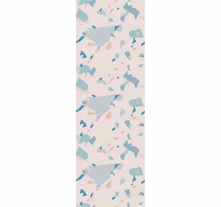 Behang slaapkamer terrazzo tegels en platen - TenStickers