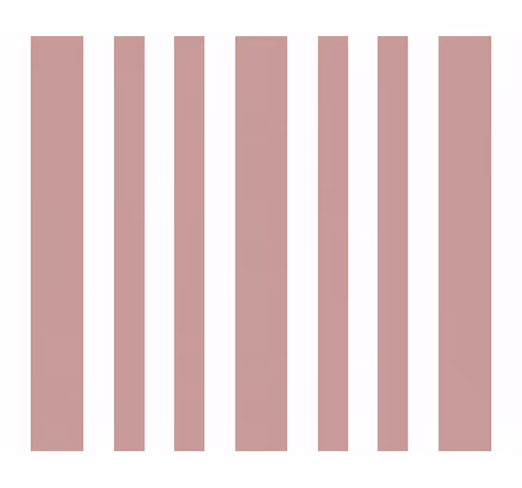 Behang verticale strepen block stripes roze en wit - TenStickers
