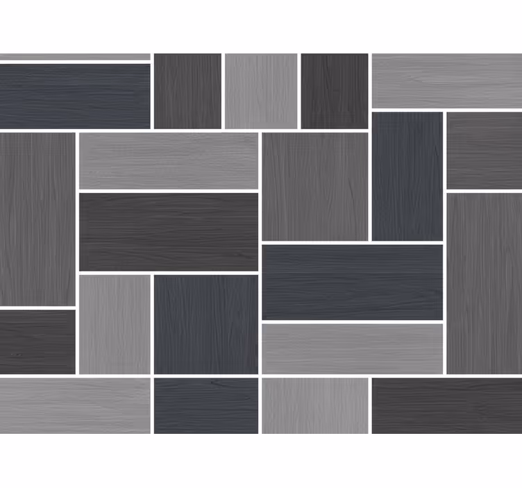 Hout behang houten panelen grijs (b09tb3r39y) - TenStickers