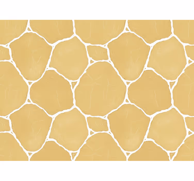 Behang geel zachte gele pleisterwrap - TenStickers