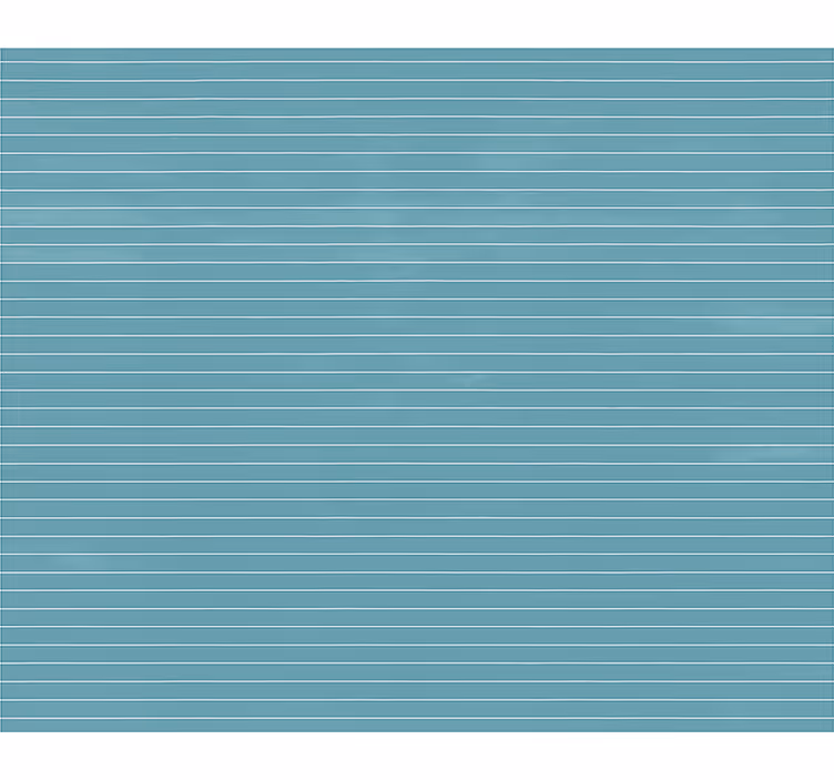Blauw behang met horizontale strepen design - TenStickers
