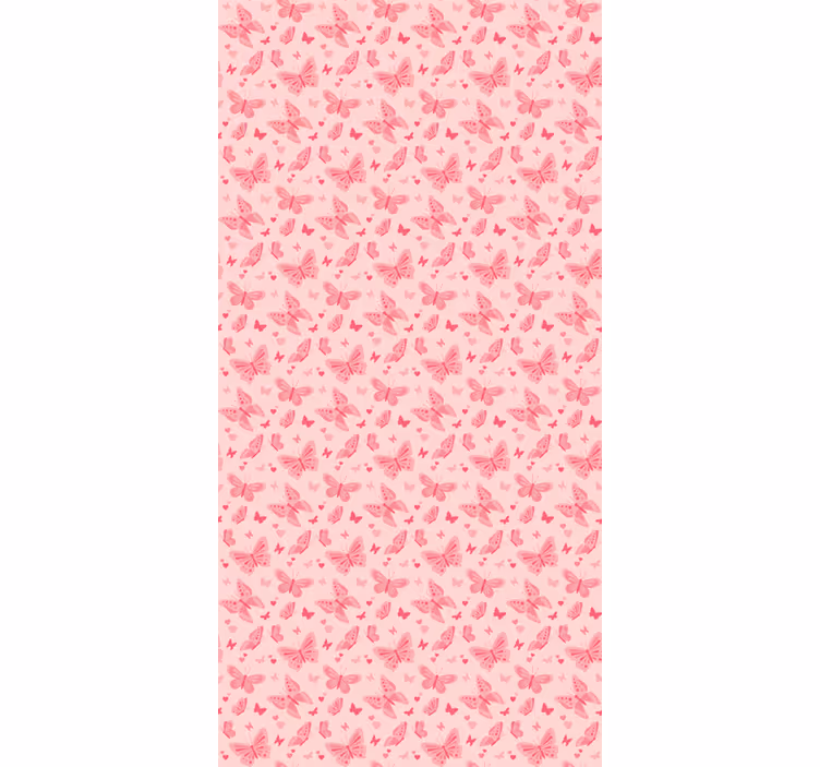 Behang roze pink voor een frisse uitstraling - TenStickers