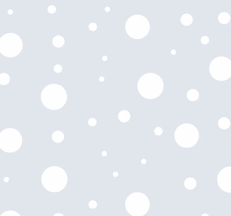 Gestippeld behang mint fantasie - TenStickers