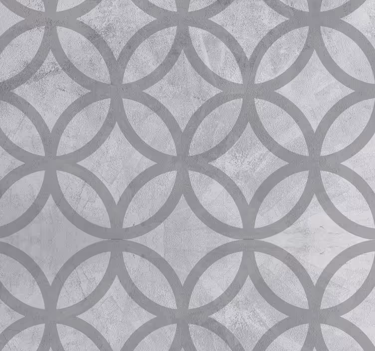 Behang betonlook blauwe stippen - TenStickers