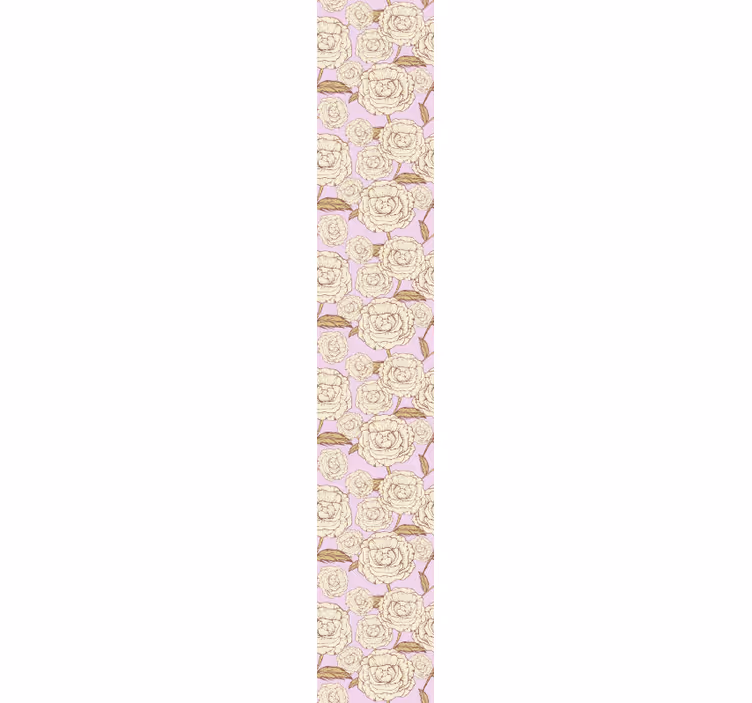 Vintage arrangement behang bloemen - TenStickers