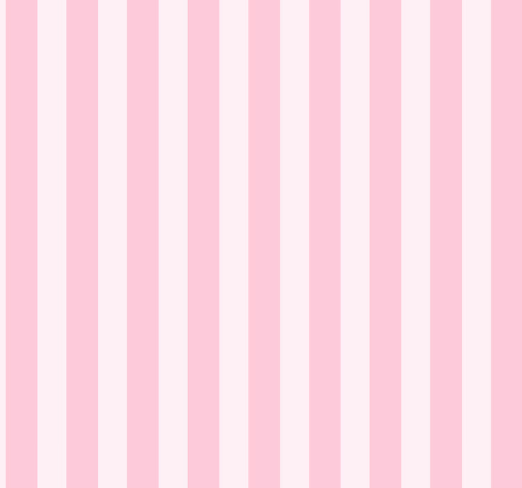 Roze gestreept verticale lijnen kinder slaapkamer behang - TenStickers