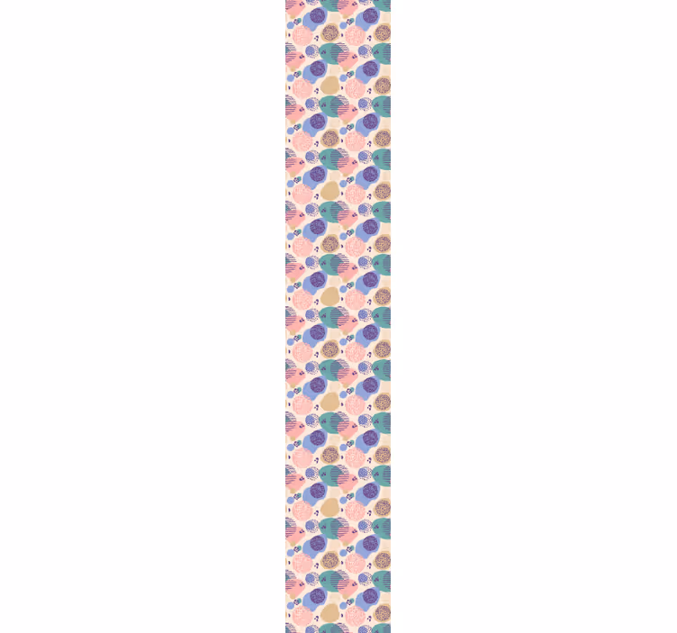 Polka stippen abstract behang - TenStickers