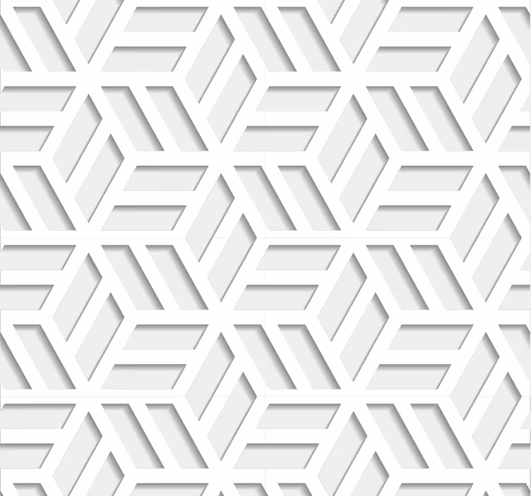 Geometrische raster geometrisch behang - TenStickers