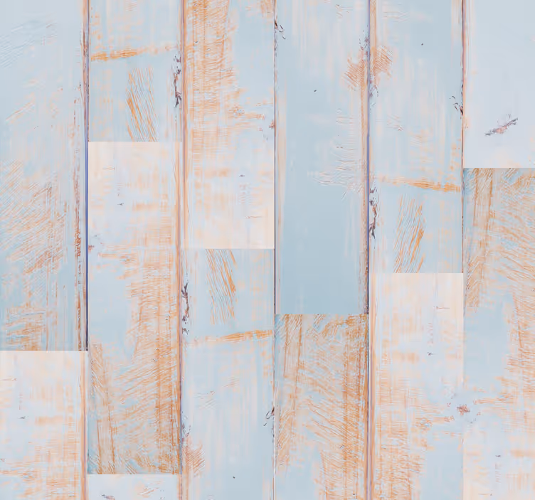 Hout behang Wit roze hout planken - TenStickers