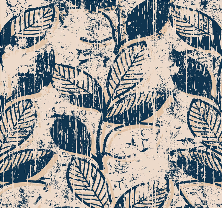 Vintage behang Grunge vintage patroon - TenStickers