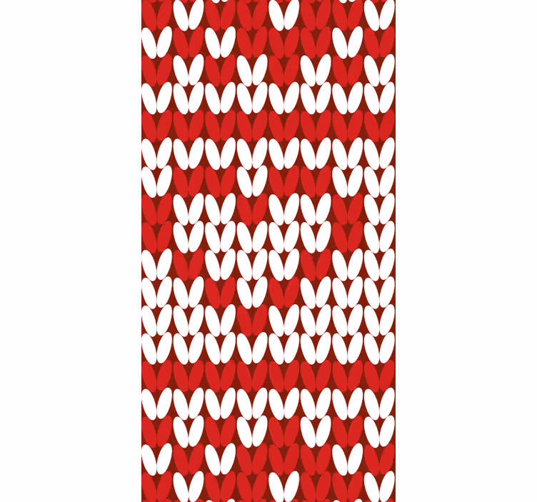 Hart stip patroon stippen behang - TenStickers