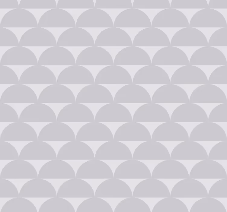 Geschulpt patroon geometrisch behang - TenStickers
