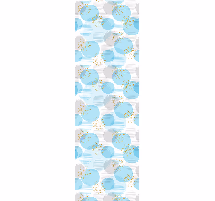Geometrische puntenarray geometrisch behang - TenStickers