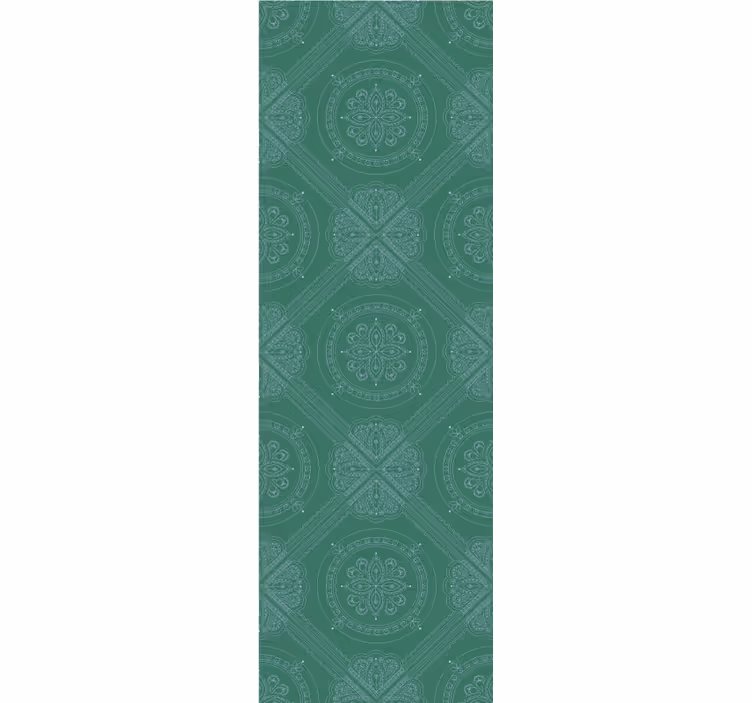 Sierlijk medaillon behang mandala - TenStickers