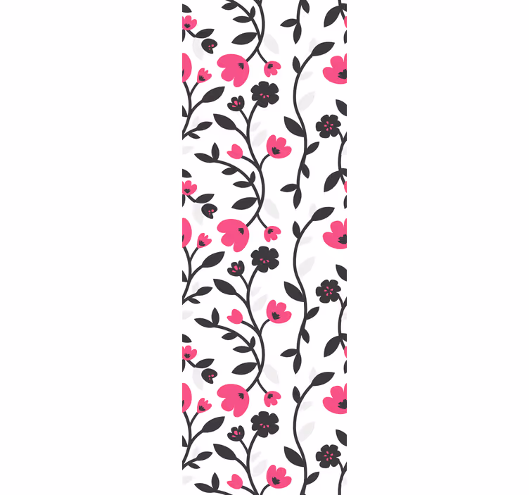 Behang bloemen bloemenbloesem patroon - TenStickers
