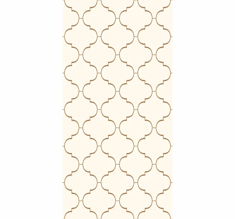 Elegante trellis sierlijk behang - TenStickers