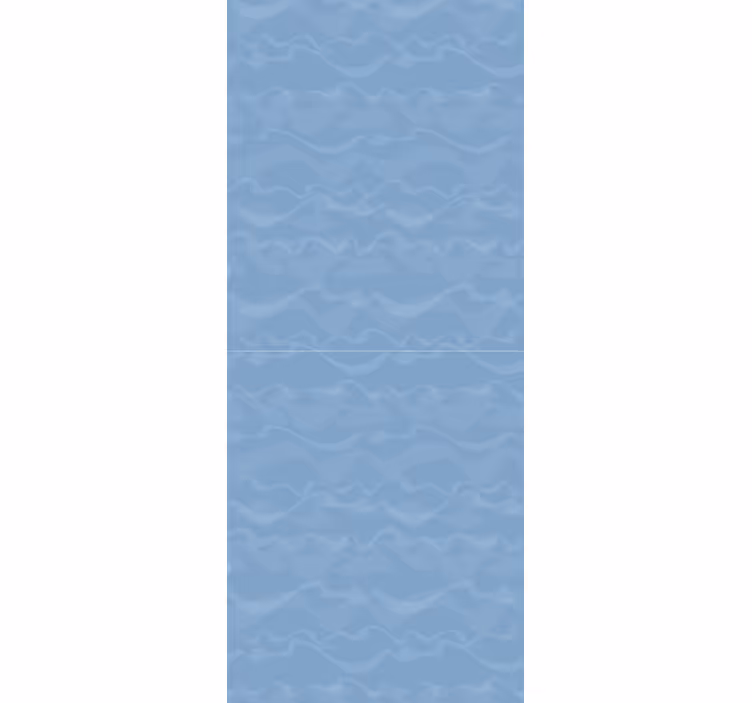 Behang landschap Blauwe lucht en wolken - TenStickers