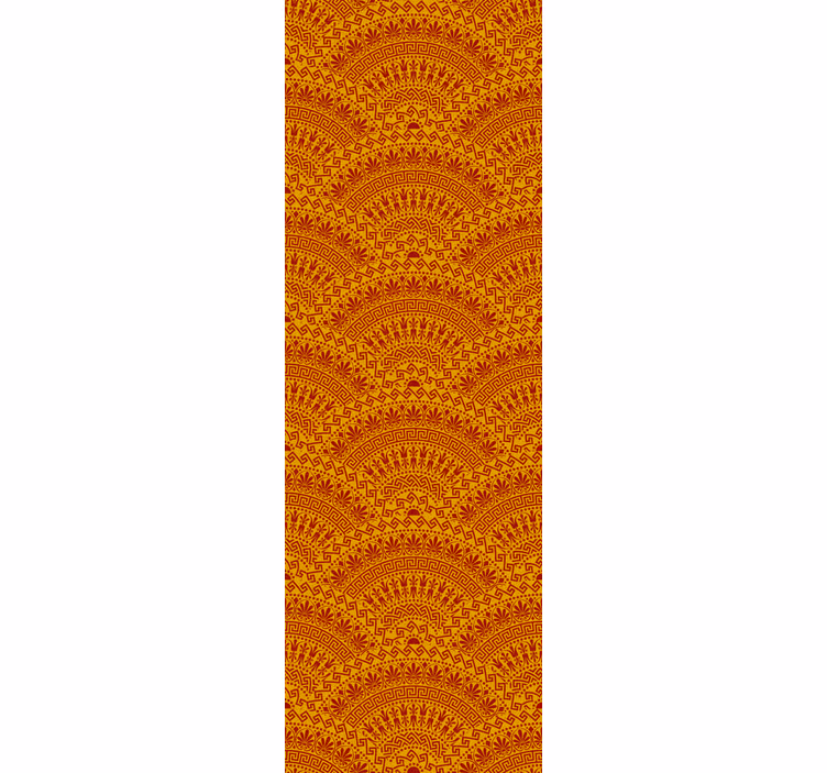 Geometrische boogpatronen geometrisch behang - TenStickers