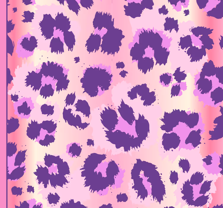 Abstract ontwerp behang jaguar print - TenStickers