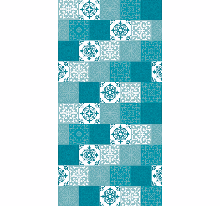 Tegels behang ornamentale tegels - TenStickers