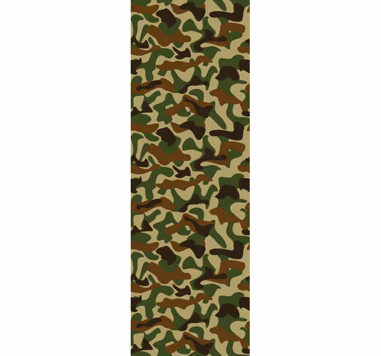 Camouflagepatroon behang patronen - TenStickers