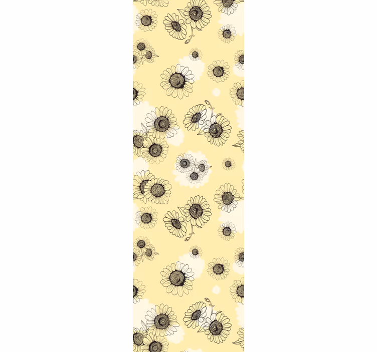 Bloemenpatronen behang bloemen - TenStickers