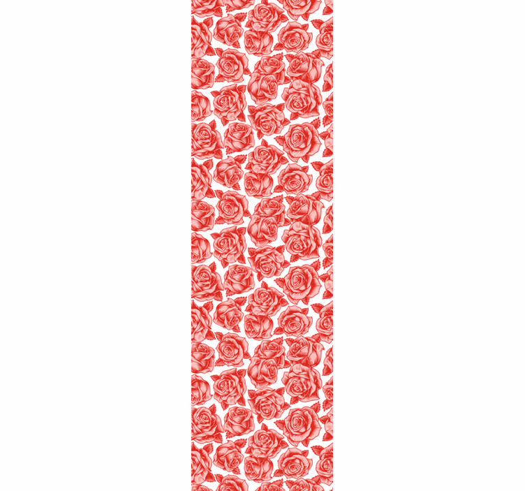 Elegantie van rozenpatroon behang bloemen - TenStickers