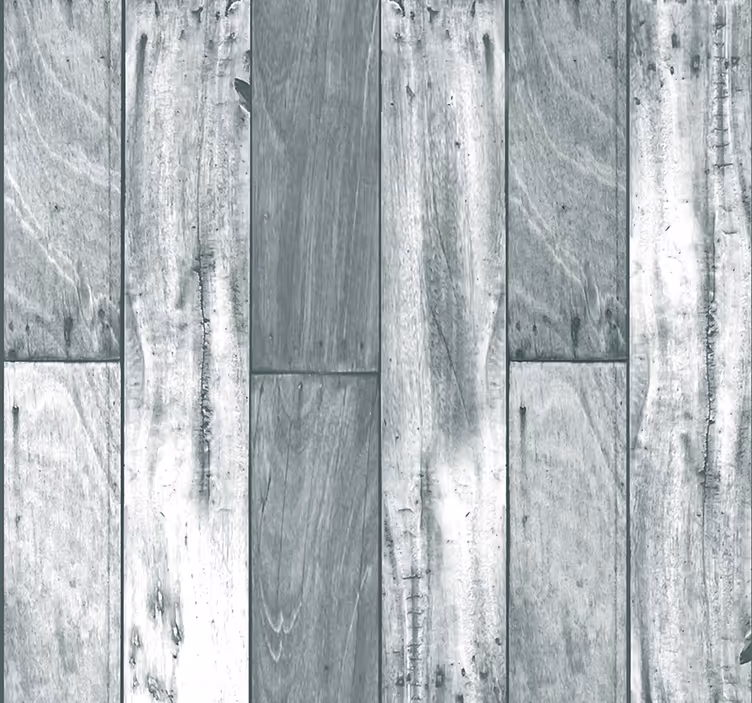 Houten plankeffect hout behang - TenStickers