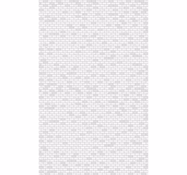 Vereenvoudigde baksteen bakstenen behang - TenStickers