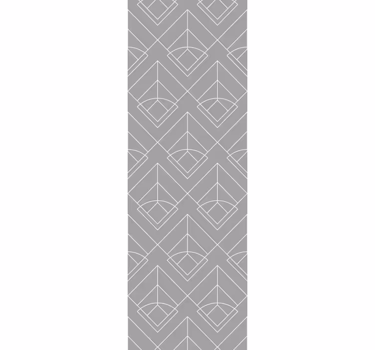 Geometrisch lijnenspel geometrisch behang - TenStickers