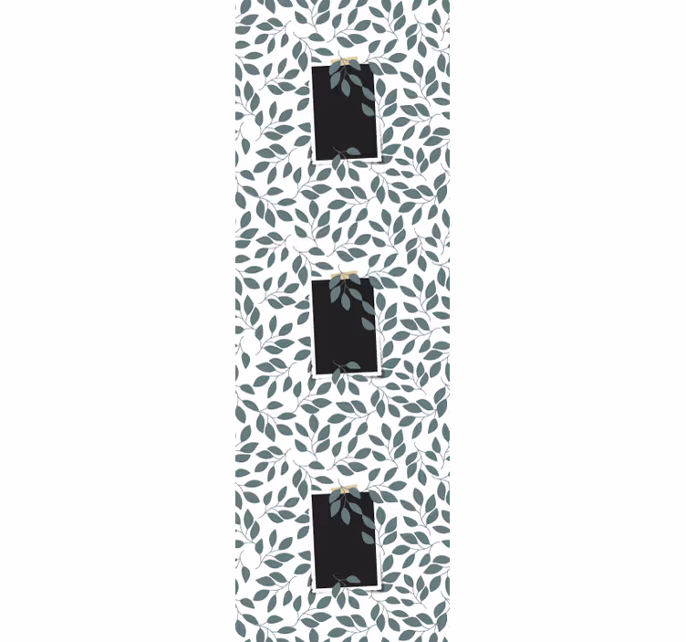 Blad botanisch behang bladeren - TenStickers
