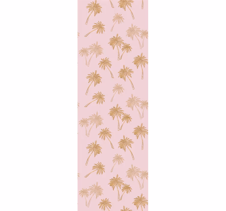 Palmsilhouet bomen behang - TenStickers