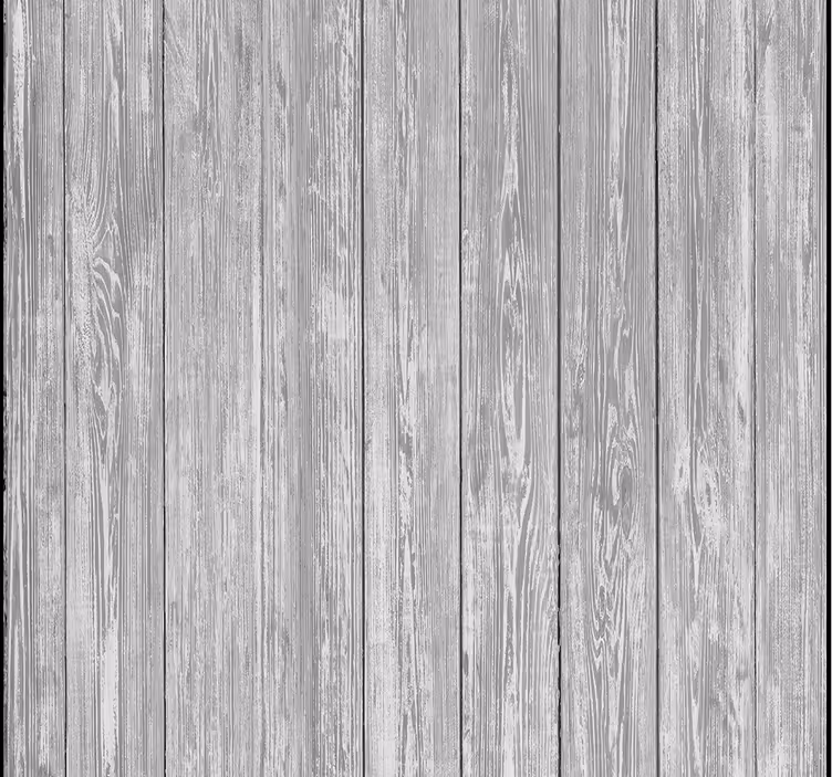 Hout behang grijze uitstraling - TenStickers