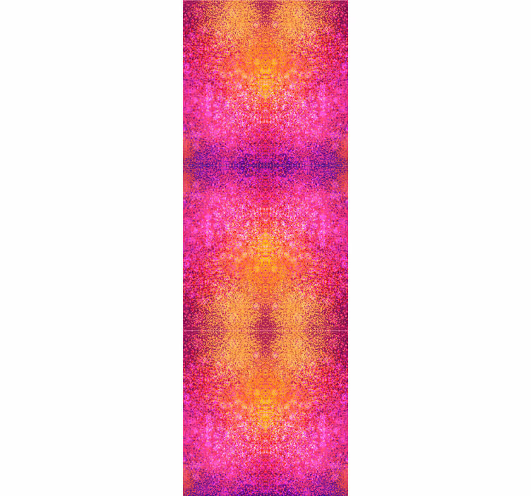 Behang tienerkamer abstracte warmte - TenStickers