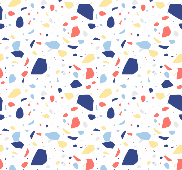 Confetti-patroon behang patronen - TenStickers