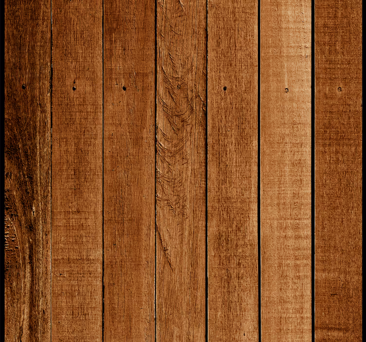 Hout behang donker en licht - TenStickers