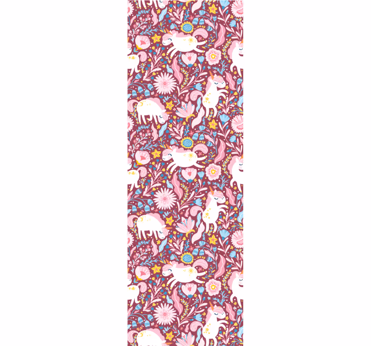 Speels alpacamotief dieren behang - TenStickers