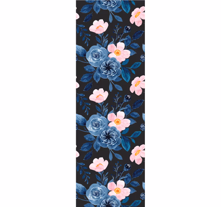 Botanische florale elegantie behang bloemen - TenStickers