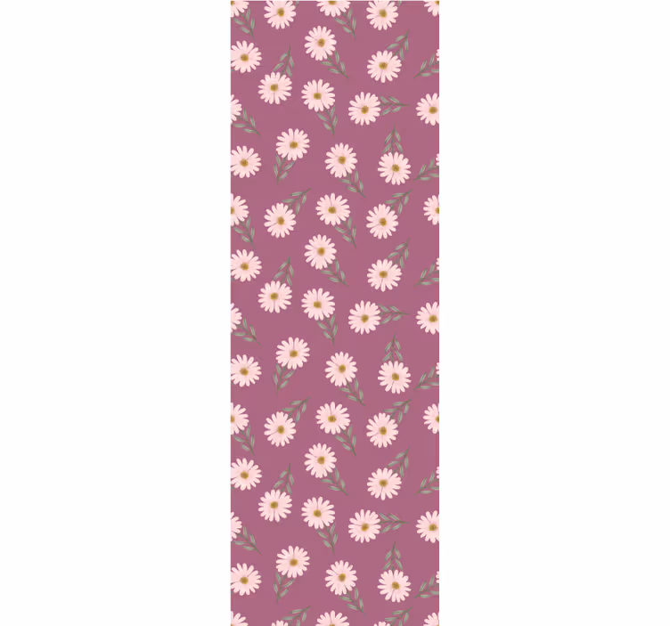 Bloemige sfeer behang bloemen - TenStickers