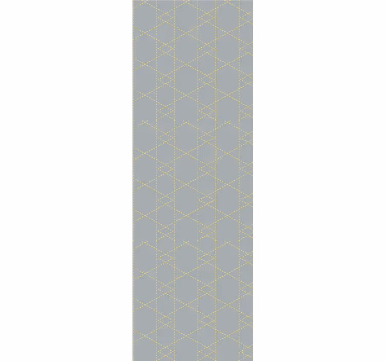 Geometrisch rastermotief geometrisch behang - TenStickers